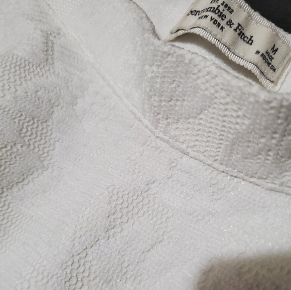 Ivory White Flowy Lace Skirt Women's - Picture 3 of 4